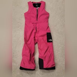 The North Face Kids Pink and Black Snowsuit